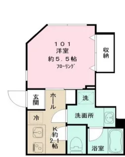 リベルテRS【1階】の間取り