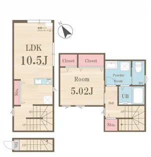フローラメゾン西荻窪の間取り