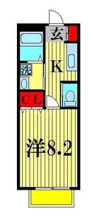 ストーンフェイス【2階】の間取り