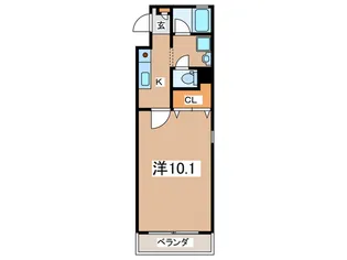 上町Nビル【3階】の間取り