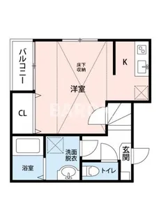 コンフォートベネフィス次郎丸駅前2【2階】の間取り
