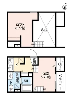グラディーレ井尻(グラディーレイジリ)【2階】の間取り