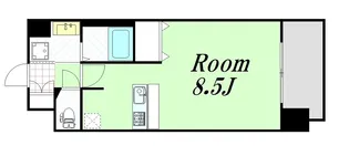 プレサンス大阪城公園ファーストシート【5階】の間取り