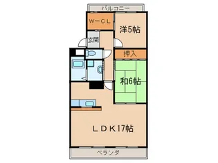 ファミ-ル小幡【3階】の間取り