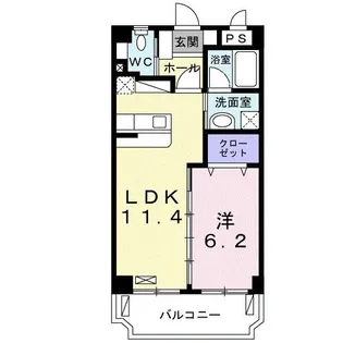 スカイ・ネオ【2階】の間取り