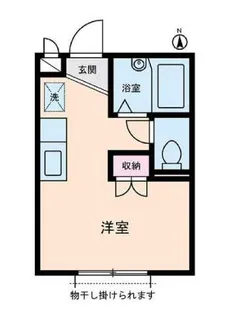 ユーハイツ【1階】の間取り