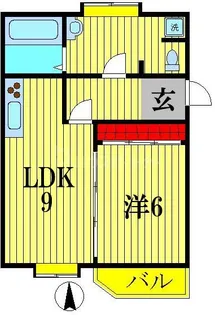 TAKUビル【3階】の間取り
