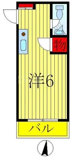 いすずハイツ【3階】の間取り