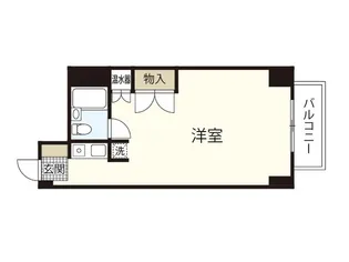バルミー平和【4階】の間取り