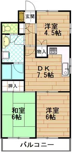 洋光台 田中ビル【2階】の間取り