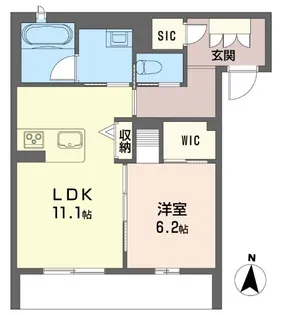 アリイドライブ【1階】の間取り