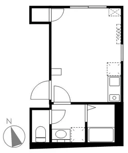 Volare da Kanamecho【5階】の間取り