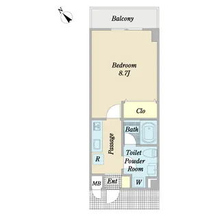 オーブ ヒルズ【1階】の間取り