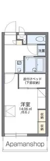 レオパレスドリーム【1階】の間取り