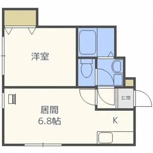 フィナンシェ【1階】の間取り