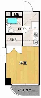 ルシール6【5階】の間取り