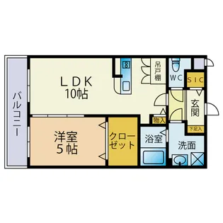 エミネンスアイ【1階】の間取り