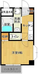 ラクシュリー木場田【2階】の間取り