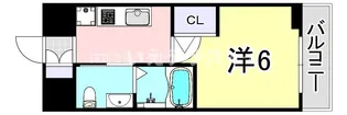 エステムプラザ神戸西IVインフィニティ【4階】の間取り