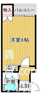 富尾マンション【2階】の間取り