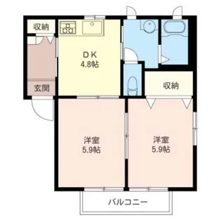 MIYUMAYU B【1階】の間取り