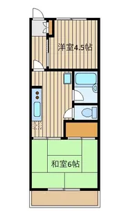 サンヒルズ大泉【1階】の間取り