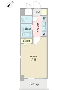 プロシード市川妙典II【3階】の間取り