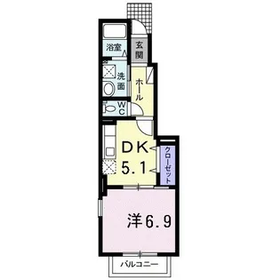 eternal mume【1階】の間取り