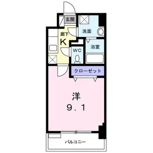 ELEVITA弥永【1階】の間取り