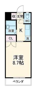 第3馬橋マンション【3階】の間取り
