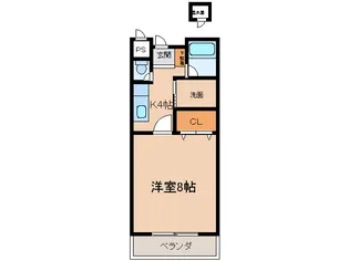 LaMaison Bonheur【2階】の間取り