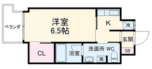 エスト日比野【3階】の間取り