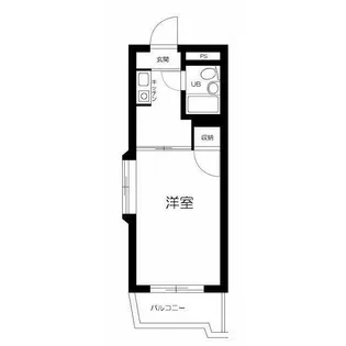 ハイタウン駒沢公園【2階】の間取り
