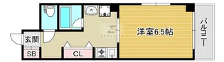 ファーストレジデンス【6階】の間取り