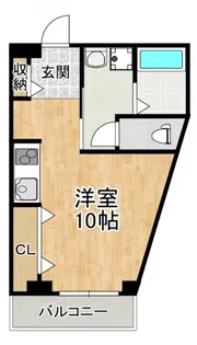 行司ビル【1階】の間取り