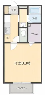 ソレジオ・ソガ【2階】の間取り