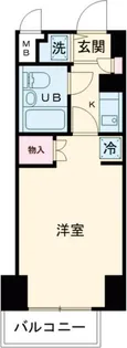 エクセラ中野【3階】の間取り