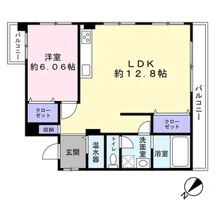 ラ・スペランツァ学芸大学【2階】の間取り