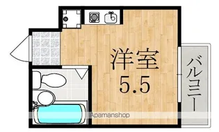 プチコート前田【2階】の間取り