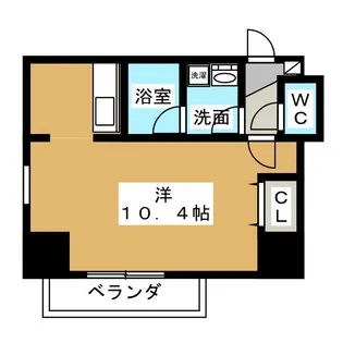 プロシード金山【14階】の間取り