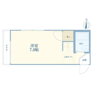 菊池ハイム【1階】の間取り