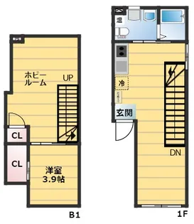 オーク清澄白河の間取り