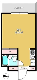 ジョイフル羽根木【2階】の間取り