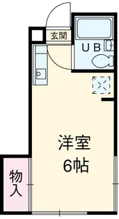 エースハウス【1階】の間取り