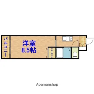英マンション【2階】の間取り