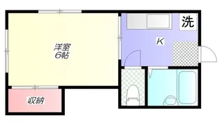 宏洋ハウス【2階】の間取り