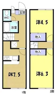 グランコートの間取り