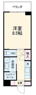 メゾネトフレイズII【2階】の間取り