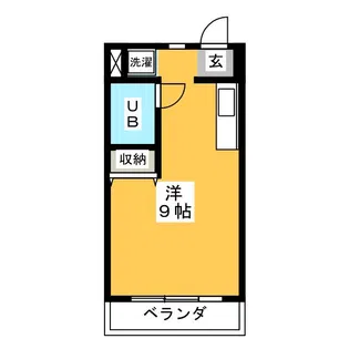 メゾンドール新代田ビル【2階】の間取り