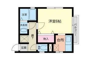 ルミエール堀切【1階】の間取り